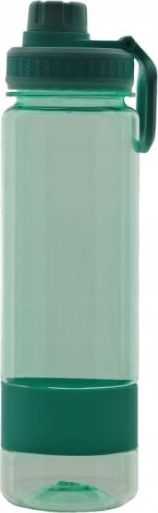 Shishe uji TRITAN Crystal, 840 ml, pa BPA, jeshile me të zezë