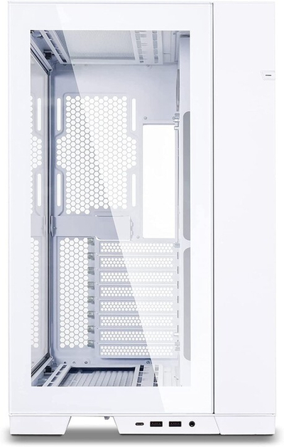 Kasë kompjuteri LIAN-LI O11 Dynamic EVO, e bardhë