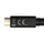 Kabllo USB 4 Gen 3 Techly, Type-C, 8K, 40Gbps, 0.8m, e zezë