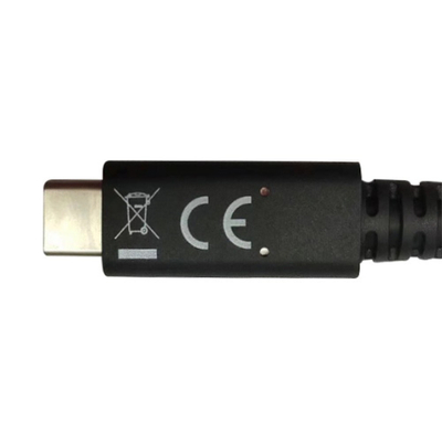Kabllo USB 4 Gen 3 Techly, Type-C, 8K, 40Gbps, 0.8m, e zezë
