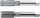 Set çeshmash filetuese A2-225801-3129, inox, G3/8 DIN 5157