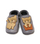 Këpucë lëkure për fëmijë Baobaby Classics Cats Kiss, taban i butë, kundër rrëshqitjes, gri