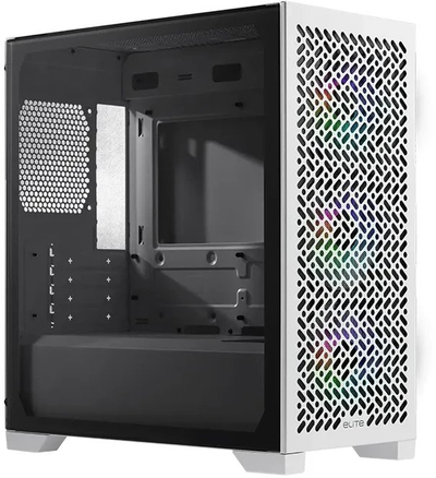 Куќиште за компјутер Cooler Master Elite 302 Lite, мини кула, Micro ATX, бела боја