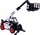 Lodër telehandler Bburago Bobcat T40.180SLP, maket 1:50, metal die-cast, bardh e zezë