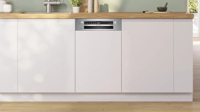 Lavastovilje gjysmë e integruar Bosch SPI4HMS49E, Series 4, 10 sete enësh, inox