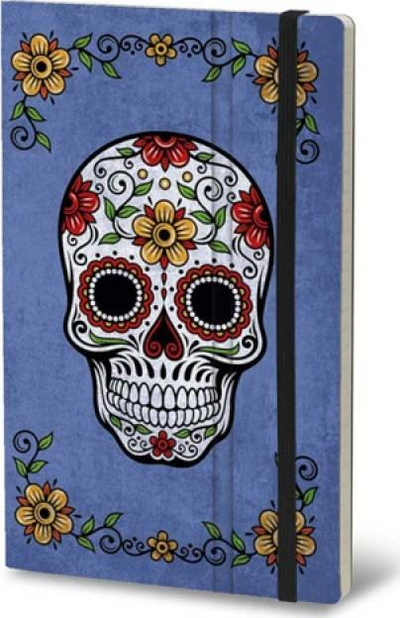 Fletore Stifflex Calaca, 13x21cm, 192 fletë, indigo