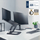 Стенд за лаптоп Leitz Ergo Adjustable Multi Angle, прилагодлива висина, 80% рециклирана пластика, црна
