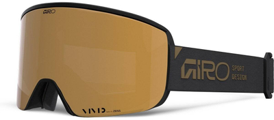 Syze skijimi Giro Axis, lente VIVID Zeiss, anti mjegull, të zeza