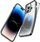 Mbulesë telefoni Spigen Optik Crystal, për iPhone 14 Pro Max, transparente, gri krom