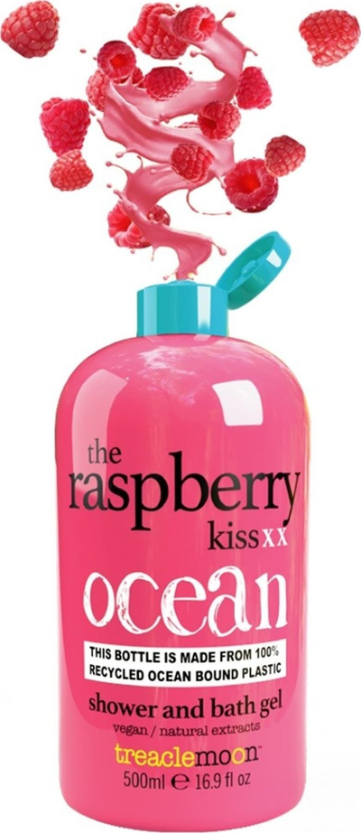 Гел за туширање Treaclemoon The Raspberry Kiss, 500 ml, мирис на малина
