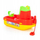 Lodër varkë për banjo Polesie Tugboat Laguna, plastik, me litar për ta tërheq, shumëngjyrëshe