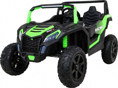Makinë lodër me rrymë Buggy ATV Strong Green, 24V, me 2 ulëse, jeshile