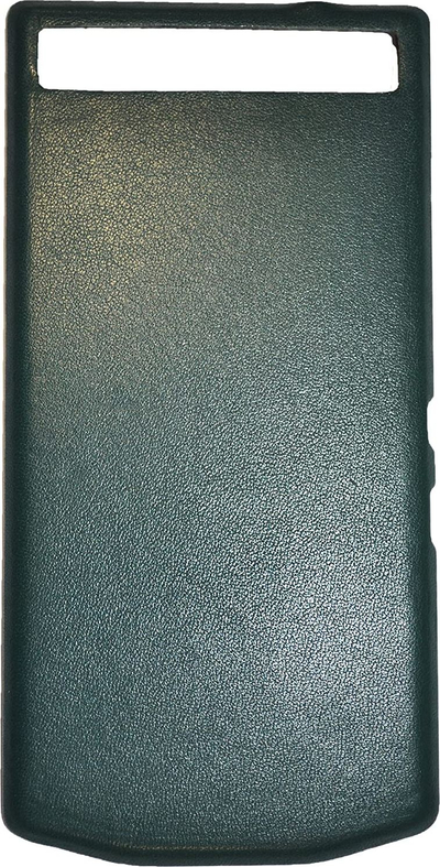 Kapak baterie Blackberry Porsche Design P9982, lëkurë, june bug green