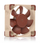 Ftohës Noctua NF A4x10 PWM, 4 cm, i kuq / bezhë
