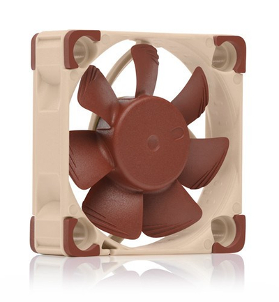 Ftohës Noctua NF A4x10 PWM, 4 cm, i kuq / bezhë