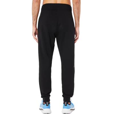Trenka Asics Logo Sweatpant M 2031E189-002, pambuk, e zezë