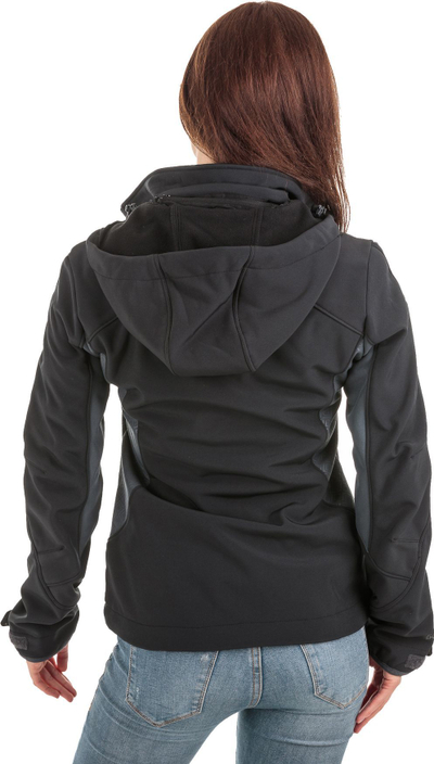 Xhaketë për femra Brugi 2NAX-X15 Nero Grigio, XL, e zezë