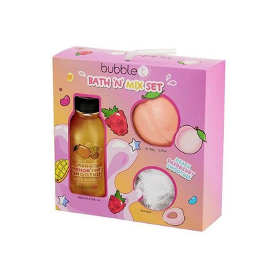 Set Bubble T Bath N'Mix, Xhel dushi 200 ml + Shkumëzues 150g + Sfungjer