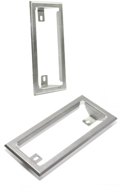 Kornizë e brendshme Miwi Urmet 525 RP1, për panele 5025, çelik inox, argjendtë