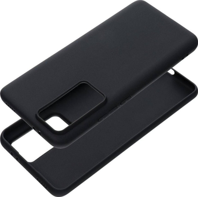 Kapak telefoni Xiaomi 12T Matt Case, gome TPU e butë, antirrëshqitës, i zi mat