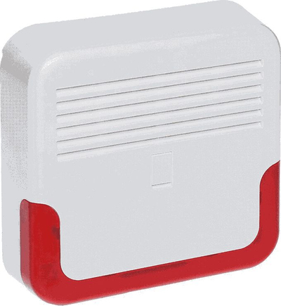 Sirenë e jashtme Satel SP-6500 R, akustiko-optike, LED, e kuqe