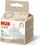 Gumëzë biberoni Nuk for Nature, silikon pa BPA, Small Feed, paketim 2 copë