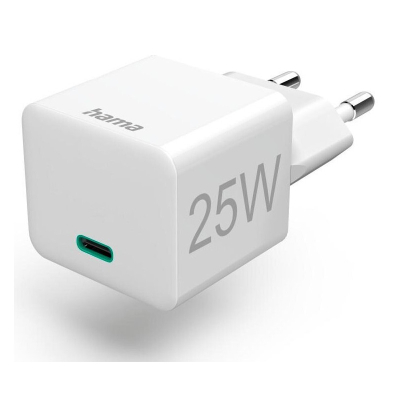 Kokë karikuese Hama Power Delivery PD Qualcomm, 25W, e bardhë