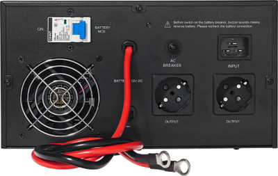 Инвертер EAST INV1000, 1000W, 12V, со LCD екран