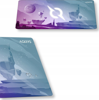 Mousepad gaming Aqirys EclipseXL, sipërfaqe mikrofibre, bazë kundër rrëshqitjes, shumëngjyrësh