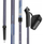 Shkopinj Nordic Walking Spokey Cloud SPK-945421, alumin, 95–135 cm, gri