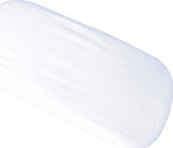 Çarçaf djepi Jersey, 35 x 75 cm, pambuk, i bardhë