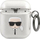 Mbulesë mbrojtëse Karl Lagerfeld KLA2UKHGS për AirPods 1/2, me shkëlqim, argjend