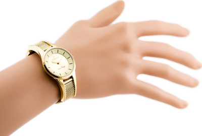 Ora dore G. Rossi Kayle zg773d, quartz, metal, e artë