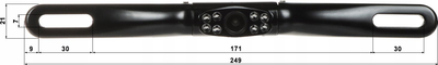 Kamerë mobile AHD Autone ATE CAM AHD918 PL03, 1080p, lentë 1.7mm