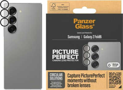 Mbrojtës lente PanzerGlass PicturePerfect Samsung Galaxy Z Fold6, xham i tejdukshëm, transparent