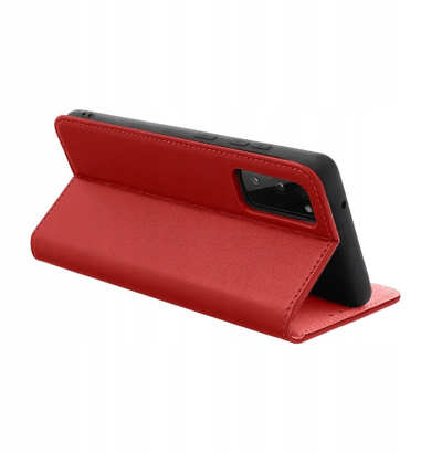 Kалуп за телефон Smart Pro Book Leather за Samsung S25 Edge, кожа, бордо