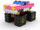 Конструктивни играчки Meli Basic Blocks, сет 1000 парчиња, во повеќе бои