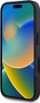 Mbrojtëse telefoni BMW Smooth Rubber Logo, për iPhone 16 Pro Max 6.9", silikon, e zezë