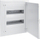 Kasetë shpërndarëse Hager GOLF VF212PD, 2x12 module, montim i fshehtë, derë e plotë