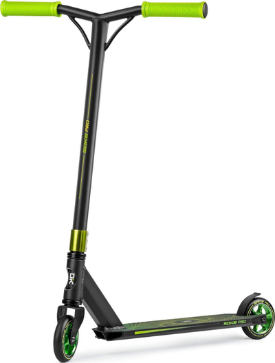 Trotinet akrobatik Soke PRO 1521, rrota 110 mm, deri 100 kg, i verdhë