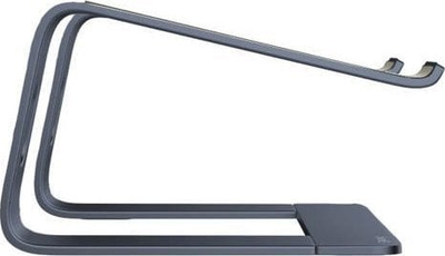 Mbajtëse laptopi Crong prej alumini, ergonomike, ngjyrë grafit
