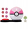 Set loje Jazwares Pokémon Surprise Attack, figurë Ralts 5 cm, PokeBall me disqe sulmi, shumëngjyrëshe