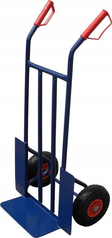 Karrocë dore GEKO, mban deri 200 kg, rrota 350x180 mm, e kuqe