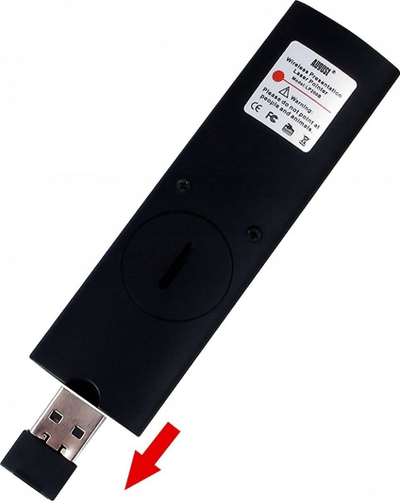 Prezantues me lazer August LP200B, wireless, USB, i zi