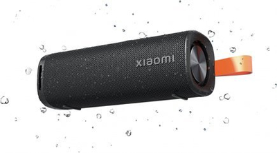 Пренослив звучник Xiaomi Sound Outdoor, отпорен на вода, црн