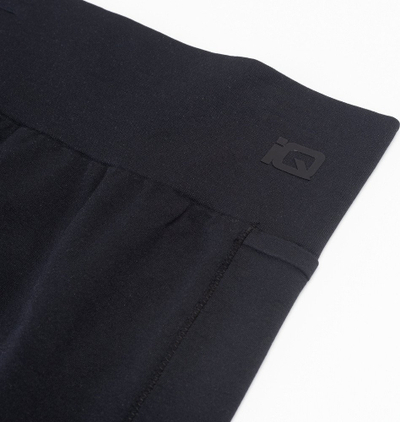 Leggins për gra INGEL BOTTOM 1/2 WMNS, seamless, gjatësi mbi gju, të zeza