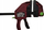 Shtrëngues Piher Maxi Quick 300, 90cm, 300kg, i kuq