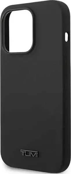 Kapak telefoni Tumi Liquid Silicone, për iPhone 14 Pro Max, silikon i butë, e zi