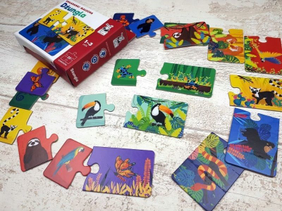 Set puzzle Edgard, 10 copë, shumëngjyrëshe