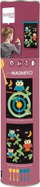 Магнетска игра со стрели SCRATCH Owl Medium, дизајн був, повеќебојна